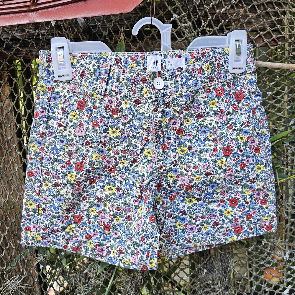 Gap Kids Floral Shorts 12 Regular
